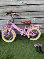SuperSuper meisjesfiets 14inch, Ophalen, Zo goed als nieuw, 14 inch of minder, Handrem