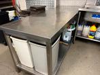 Keuken RVS werktafels werkbanken - zie beschrijving, 50 tot 100 cm, Minder dan 100 cm, Ophalen
