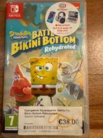 SpongeBob Battle for Bikini Bottom Switch, Spelcomputers en Games, Games | Nintendo Switch, Ophalen of Verzenden, Gebruikt, Avontuur en Actie