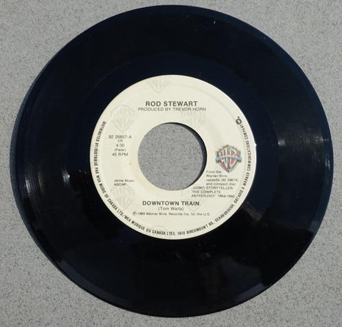 rod stewart - downtown train  (5), Cd's en Dvd's, Vinyl Singles, Single, 7 inch, Ophalen of Verzenden