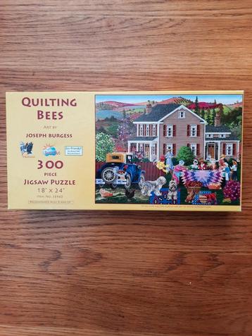 Puzzel van 300 stukjes Quilting bees beschikbaar voor biedingen