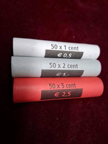 Muntrollen 1, 2 en 5 cent - Koninklijke Nederlandse Munt beschikbaar voor biedingen