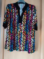 Shirt Magna maat 52, Kleding | Dames, Grote Maten, Ophalen, Zo goed als nieuw, Zwart, Shirt of Top