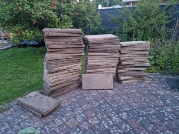 65 tuintegels 60 x 30 x 4,5 cm gratis beschikbaar voor biedingen