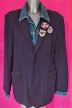 zgan! Stoer apart colbert Gallice mt 54 speciale uitgave, Kleding | Heren, Ophalen of Verzenden, Zo goed als nieuw, Blauw