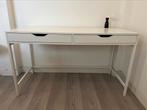 Ikea white desk 132x58, Ophalen, 100 tot 150 cm, Zo goed als nieuw, Overige houtsoorten