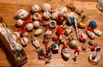 Lot antieke kerstballen figuren ornamenten vintage kerst, Antiek en Kunst, Curiosa en Brocante, Ophalen of Verzenden