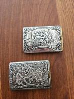 Twee tondeldoosjes, Antiek en Kunst, Antiek | Goud en Zilver, Ophalen of Verzenden