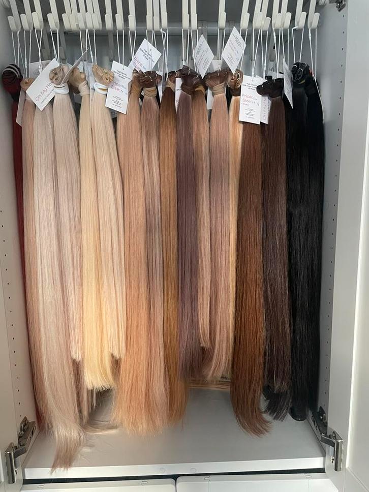 Genius weft 1 donor hair top kwaliteit weave pextenstions, Sieraden, Tassen en Uiterlijk, Uiterlijk | Haarverzorging, Nieuw, Pruik of Haarverlenging