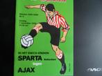 Sparta - Ajax 1999/2000, Ophalen of Verzenden, Zo goed als nieuw, Ajax, Boek of Tijdschrift