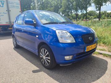 Kia Picanto 1.0 2005 Blauw beschikbaar voor biedingen