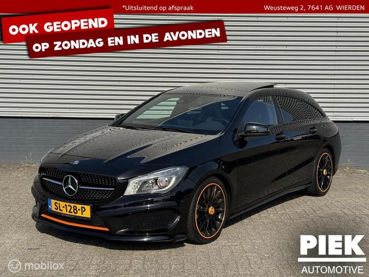 Mercedes CLA-klasse Shooting Brake 200 AMG OrangeArt Edition, Auto's, Mercedes-Benz, Bedrijf, Te koop, CLA, ABS, Airbags, Airconditioning