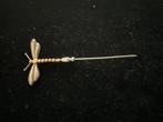 Zilveren 925 Libelle Broche, Ophalen of Verzenden, 4 tot 7 cm, Zilver