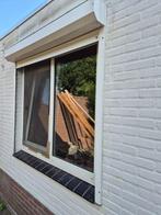2 stuks rolluiken hoog 1.585 breed 1.60 m, Doe-het-zelf en Verbouw, Rolluiken, Ophalen, Gebruikt, Wit, 150 tot 200 cm