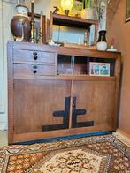 Dressoir Amsterdamse school, Ophalen of Verzenden, Gebruikt, 25 tot 50 cm, 50 tot 100 cm