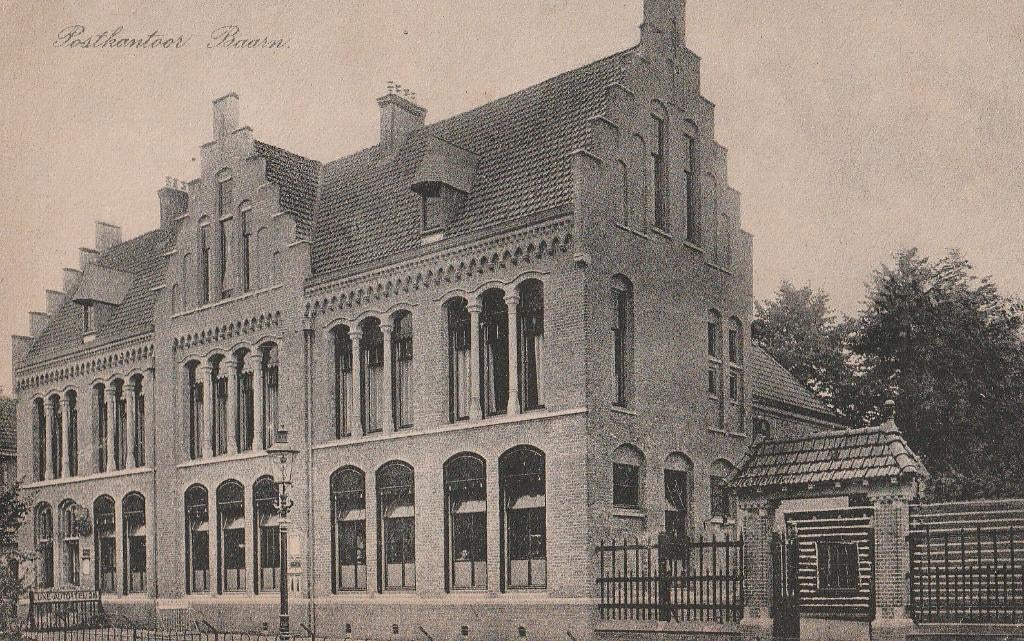 Baarn - 810 - twa : Postkantoor, Verzamelen, Ansichtkaarten | Nederland, Utrecht, Voor 1920, Verzenden