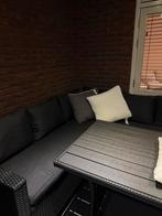 Jysk loungeset, Ophalen, Kunststof, 6 zitplaatsen, Zo goed als nieuw