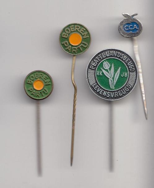 Boeren Politieke Partijen CDA BBB gerelateerd, Verzamelen, Speldjes, Pins en Buttons, Gebruikt, Speldje of Pin, Overige onderwerpen