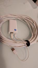 Hirschmann INCA 1G White Set (gigabit internet over coax), Ophalen of Verzenden, Zo goed als nieuw