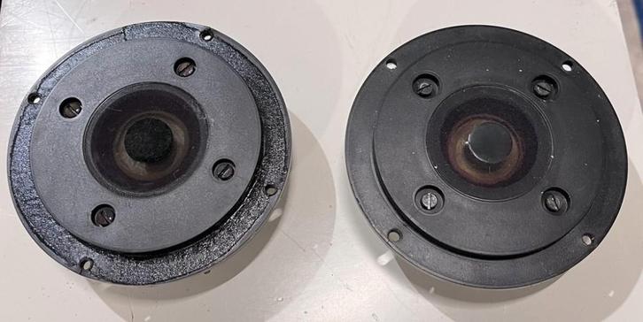 B&O BeoVox 3702 onderdelen. Tweeter, Midrange, Crossover, Audio, Tv en Foto, Luidsprekers, Gebruikt, Front, Rear of Stereo speakers