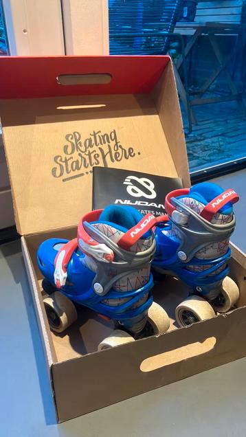 Nijdam roller skates 29-32 incl beschermset beschikbaar voor biedingen