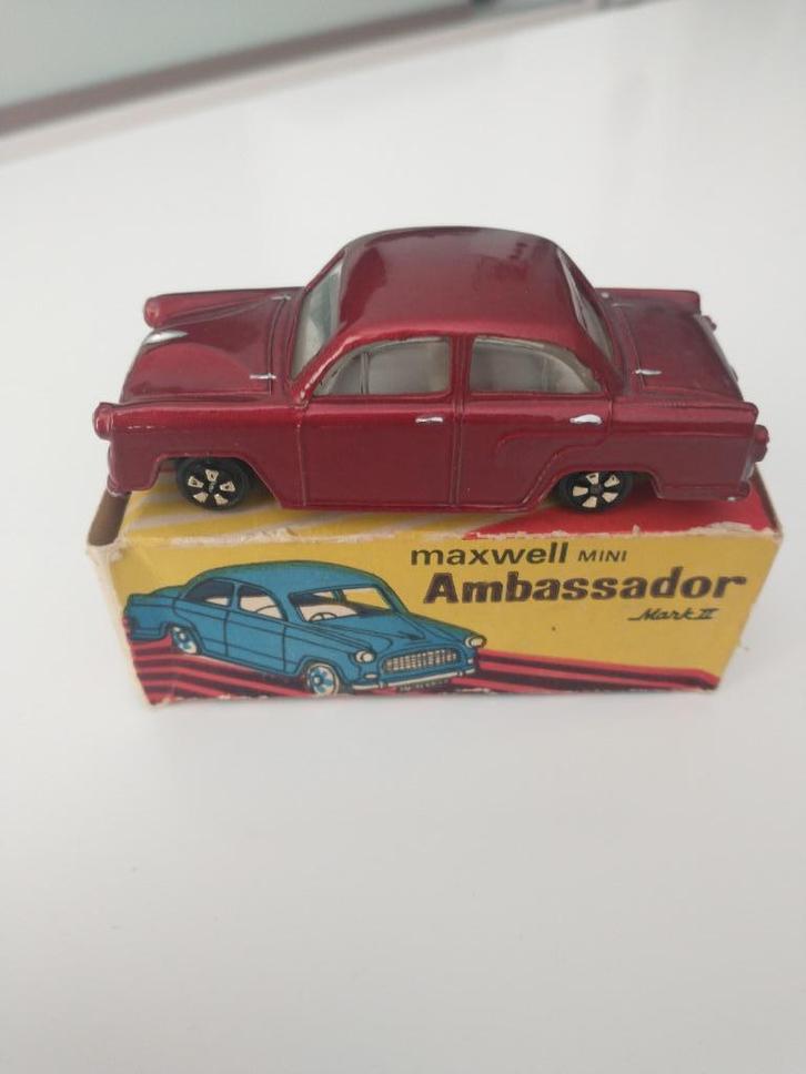 MAXWELL TOYS INDIA No. 510 AMBASSADOR MARK II, Hobby en Vrije tijd, Modelauto's | 1:43, Zo goed als nieuw, Auto, Overige merken