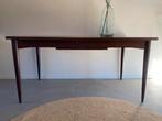 Midcentury vintage palissander uitschuifbare eettafel XL, Ophalen, Gebruikt, Midcentury, jaren 60, vintage, retro, teak, 200 cm of meer