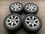 VOLVO V60 V70 S60 S80 NAOS VELGEN + WINTERBANDEN 225 55 R16, Gebruikt, 16 inch, ., Banden en Velgen