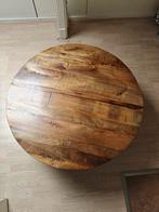 Mooie ronde houten tafel, Ophalen, 50 tot 75 cm, Rond, Modern