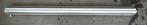 Zonnescherm zonneluifel grijs doek 275 breed met slinger, Gebruikt, Ophalen of Verzenden, Knikarmscherm, 150 tot 300 cm