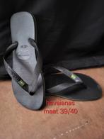 Havaianas slippers zwart maat 39/ 40 €5, Kleding | Dames, Schoenen, Ophalen of Verzenden, Zo goed als nieuw, Zwart