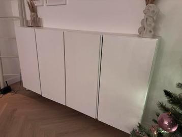 2 ikea ivar kasten Wit geschilderd - afbeelding 3