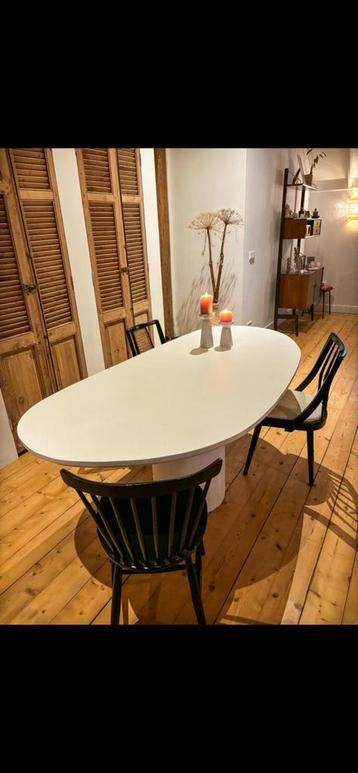 Beton Cire Tafel 180x90 Japandi beschikbaar voor biedingen