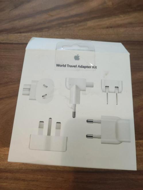 Apple Internationale reisstekker, Telecommunicatie, Mobiele telefoons | Telefoon-opladers, Nieuw, Apple iPhone, Ophalen of Verzenden
