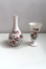 Wedgwood Vaasjes Kutani Crane (4395), Huis en Inrichting, Woonaccessoires | Vazen, Overige kleuren, Aardewerk of Porselein, Ophalen of Verzenden