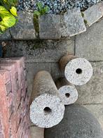 Granieten Cinders Waterpartij - 3 stuks, Tuin en Terras, Ophalen of Verzenden, Gebruikt, Steen, Abstract beeld