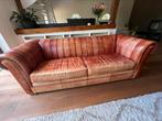 Buffellederen bank van Robuuste Tafels, Ophalen, Driepersoons, 75 tot 100 cm, Zo goed als nieuw