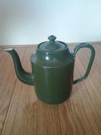 Mooie groene emaille koffiepot, Antiek en Kunst, Antiek | Emaille, Ophalen