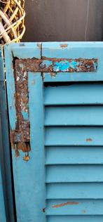 Grote brocante Louvre Luik Deur Luiken Blauw Kamerscherm (1), Ophalen, ., Zo goed als nieuw, .