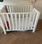 Baby box wit - bopita met boxkleed, Ophalen, Gebruikt, Vierkant, In hoogte verstelbaar