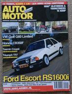 AMK: Ford Escort RS1600i, VW Golf G60, Triumph TR7, Tasmin, Boeken, Ophalen of Verzenden, Zo goed als nieuw, Algemeen