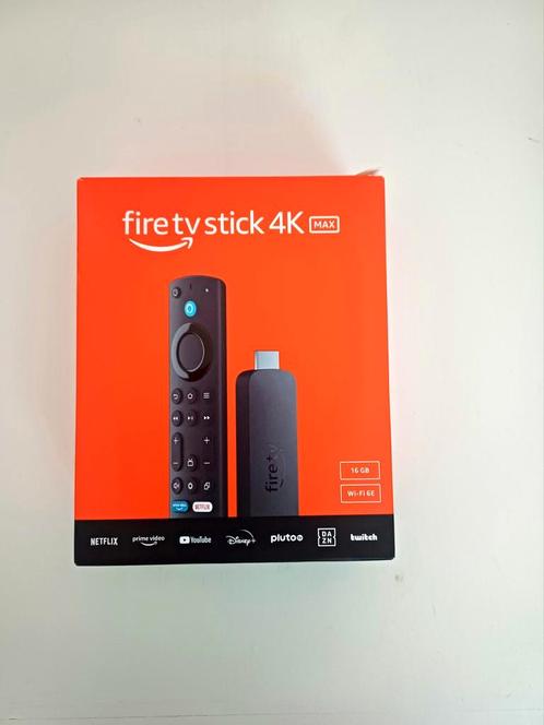 Amazon Fire TV Stick 16 gb 4K Max 2de generatie, Audio, Tv en Foto, Mediaspelers, Zo goed als nieuw, HDMI, Ophalen of Verzenden