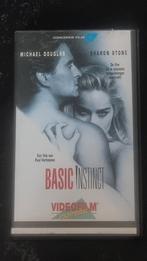 Basic Instinct (Sharon Stone) VHS, Vanaf 16 jaar, Ophalen of Verzenden, Zo goed als nieuw, Thrillers en Misdaad