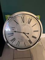 Metalen Wandklok Edinburgh Clock Works Co., Ophalen, Gebruikt, Analoog, Wandklok