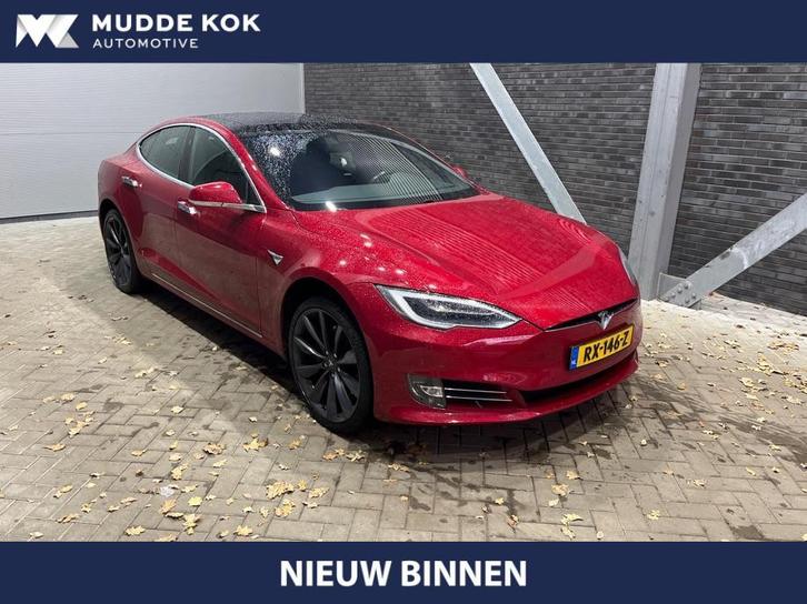 Tesla Model S 75D Base | Panoramadak | Leder | Camera | 21 I, Auto's, Tesla, Bedrijf, Te koop, Model S, 4x4, ABS, Achteruitrijcamera