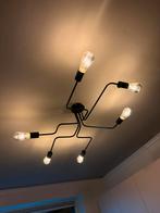 Industriële Plafondlamp met 6 Armen, Huis en Inrichting, Lampen | Plafondlampen, Ophalen, Zo goed als nieuw, Metaal