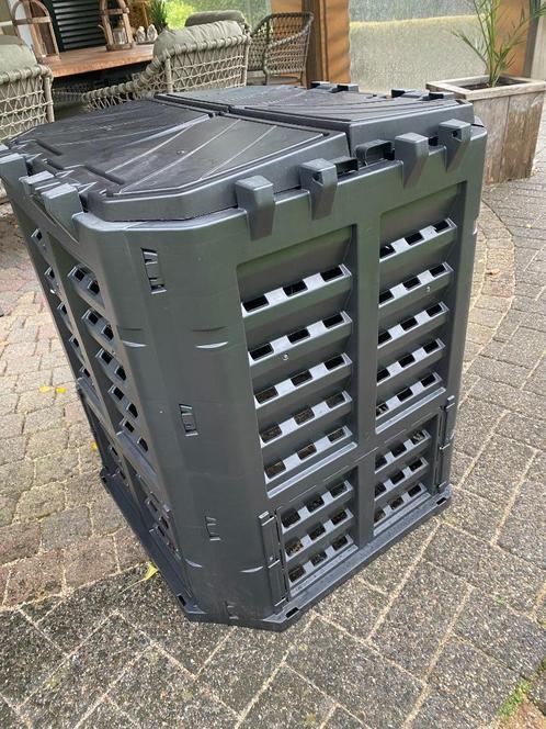 Composteerbak met klep, Tuin en Terras, Overige Tuin en Terras, Zo goed als nieuw, Ophalen