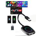 Draadloze CarPlay & Android Auto Dongle, Auto diversen, Carkits, -, -, Nieuw, Ophalen of Verzenden