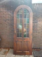 Mooie glas en lood deur., Doe-het-zelf en Verbouw, Deuren en Horren, Ophalen, Gebruikt, 80 tot 100 cm, Binnendeur