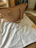 Michael Kors tas shopper tote bag goud beige Jet Set, Shopper, Beige, Ophalen of Verzenden, Zo goed als nieuw